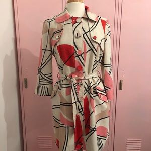 Vintage Alberto Makali 3/4 Sleeve Coat